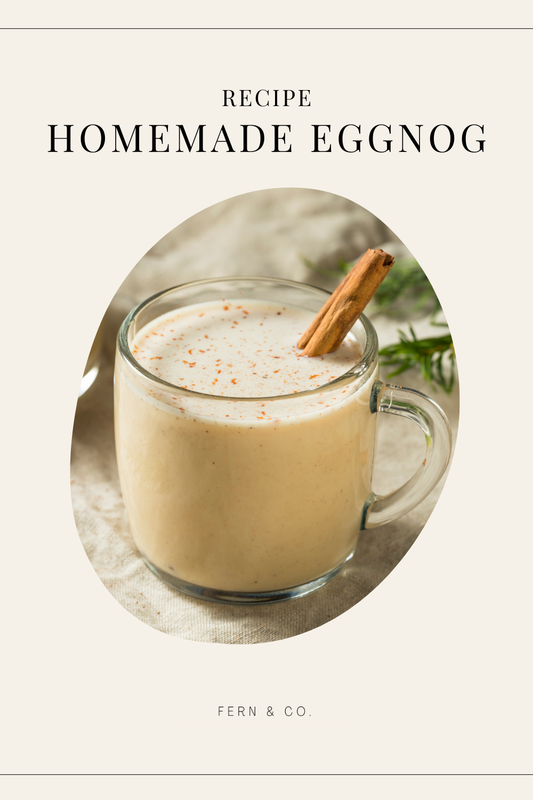 Homemade Eggnog Recipe